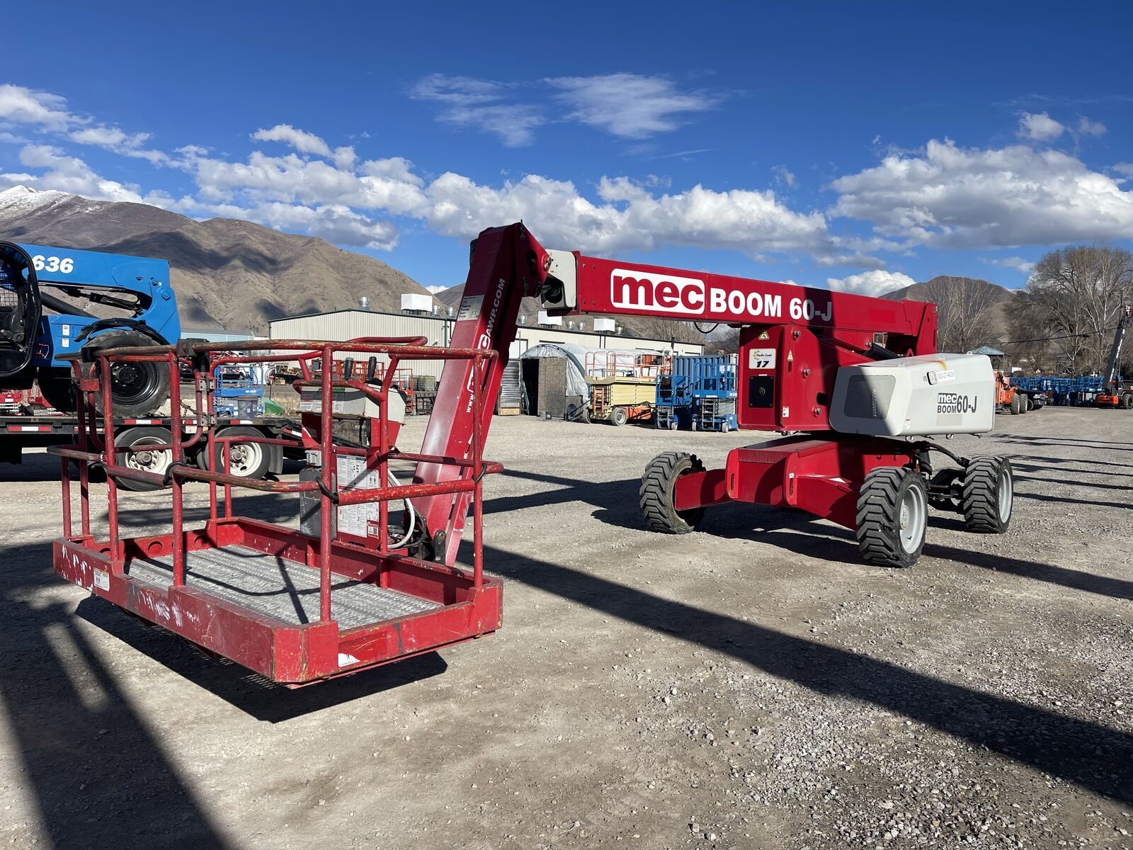 2020 MEC 60J Boom Lift / Manlift – 60’ – CLEAN – $37,900 (id.0511)