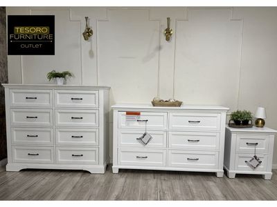 MODERN ROSE DRESSER SET