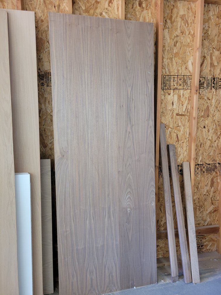3/4" x 3 x 8 walnut