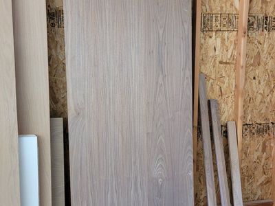 3/4" x 3 x 8 walnut