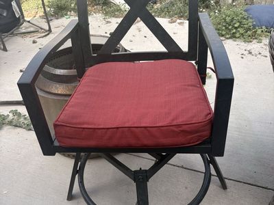 4 spinning chairs for $50 (reas description to know the condition)