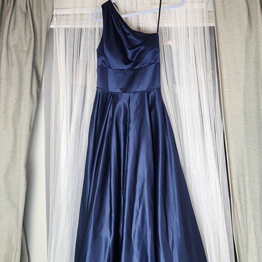 Dark Blue Prom Dress Size