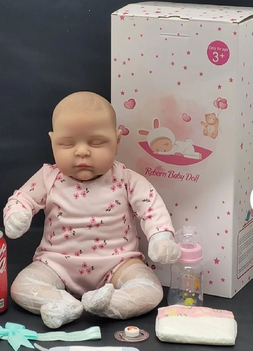 NIB 14” Reborn baby doll w/accessories