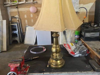 brass lamp