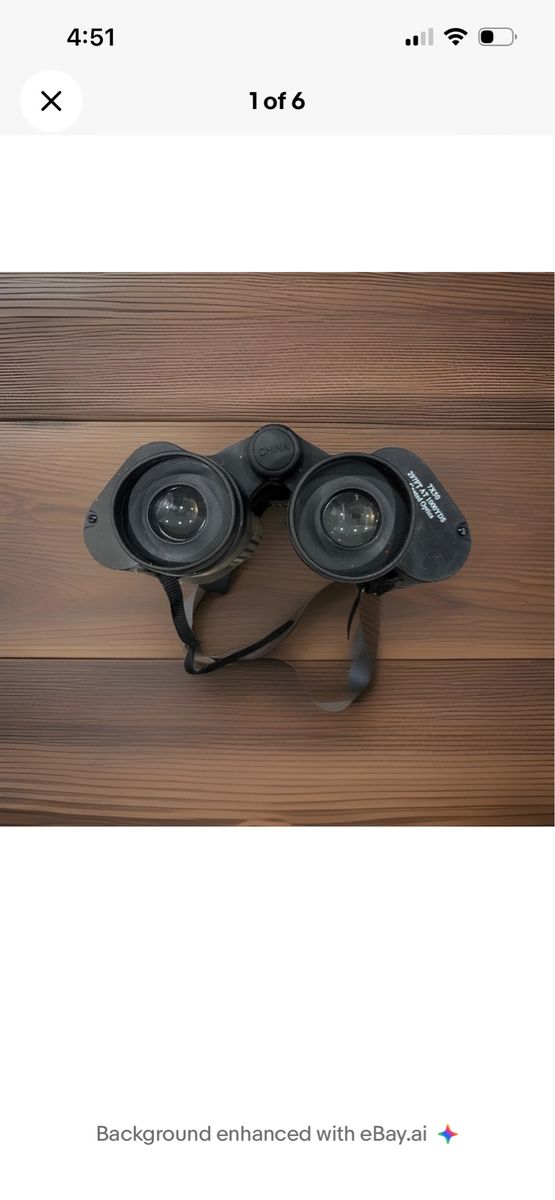 Binoculars With CoAted Optics