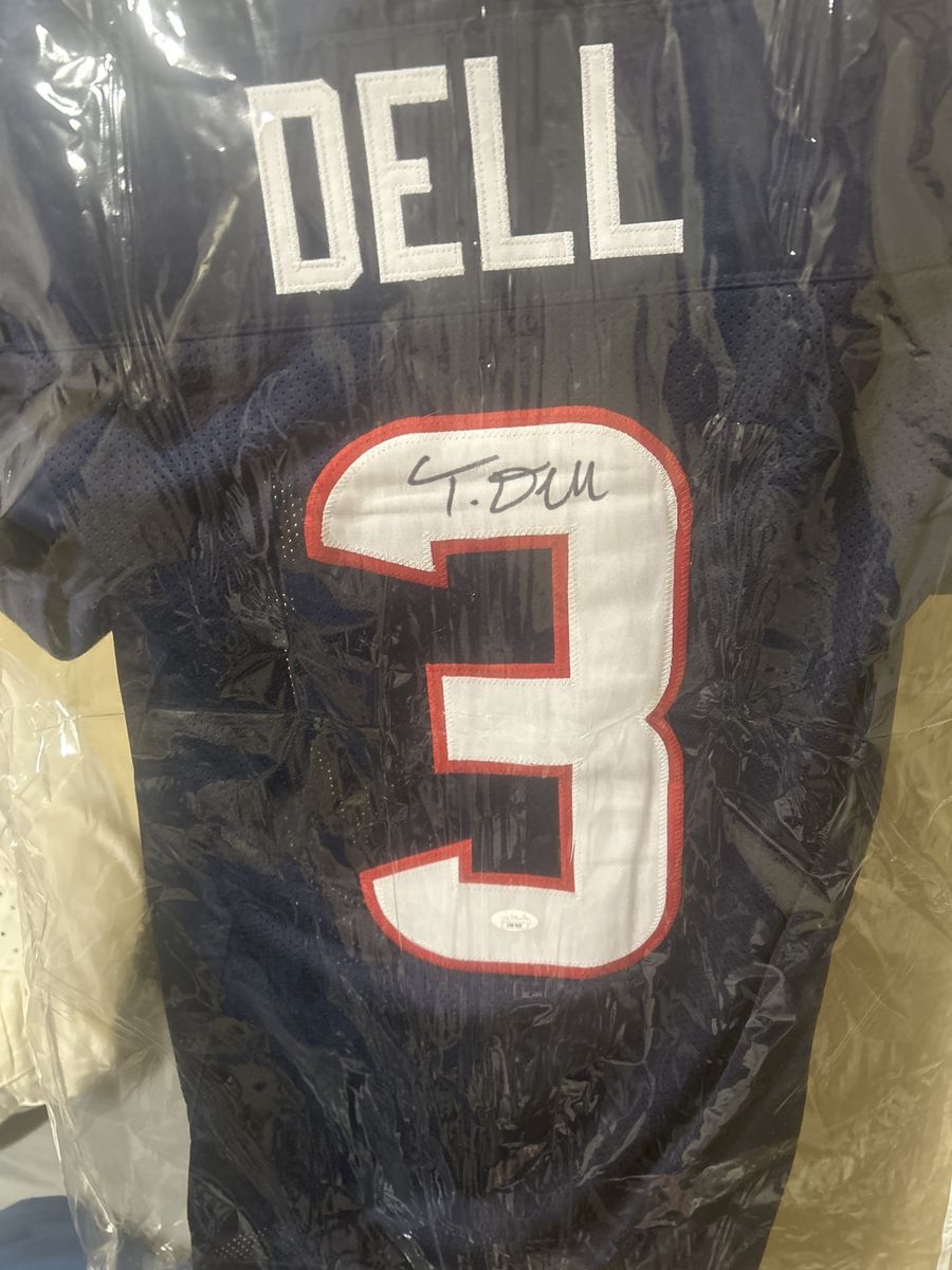 Tank dell signed Jersey