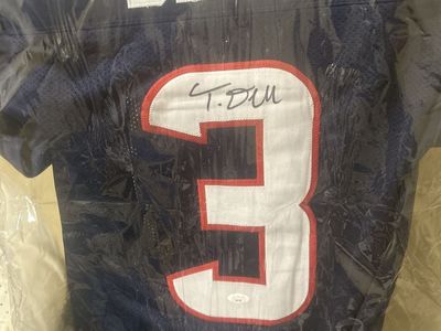 Tank dell signed Jersey