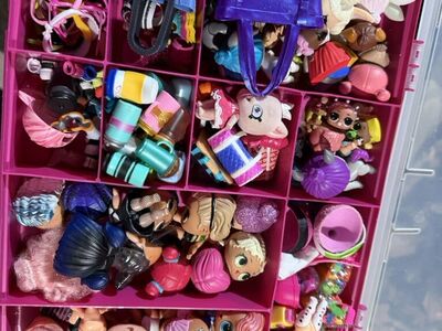 LOL DOLLS AND ORGANIZER