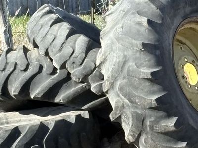 Tractor tires pending pick up Friday