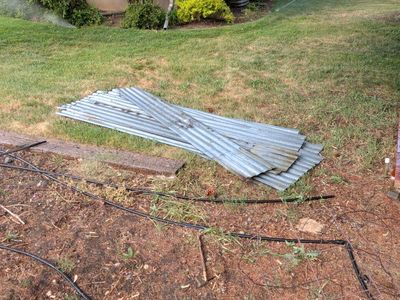 free corrugated metal sheets