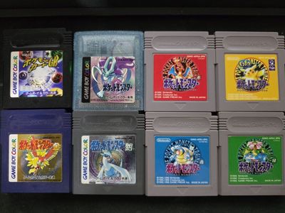 Pokemon JPN Gold, Silver, Crystal, TCG, YRGB