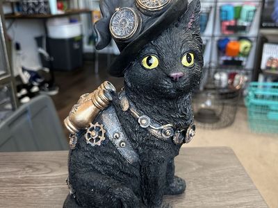 Steampunk Halloween Cat