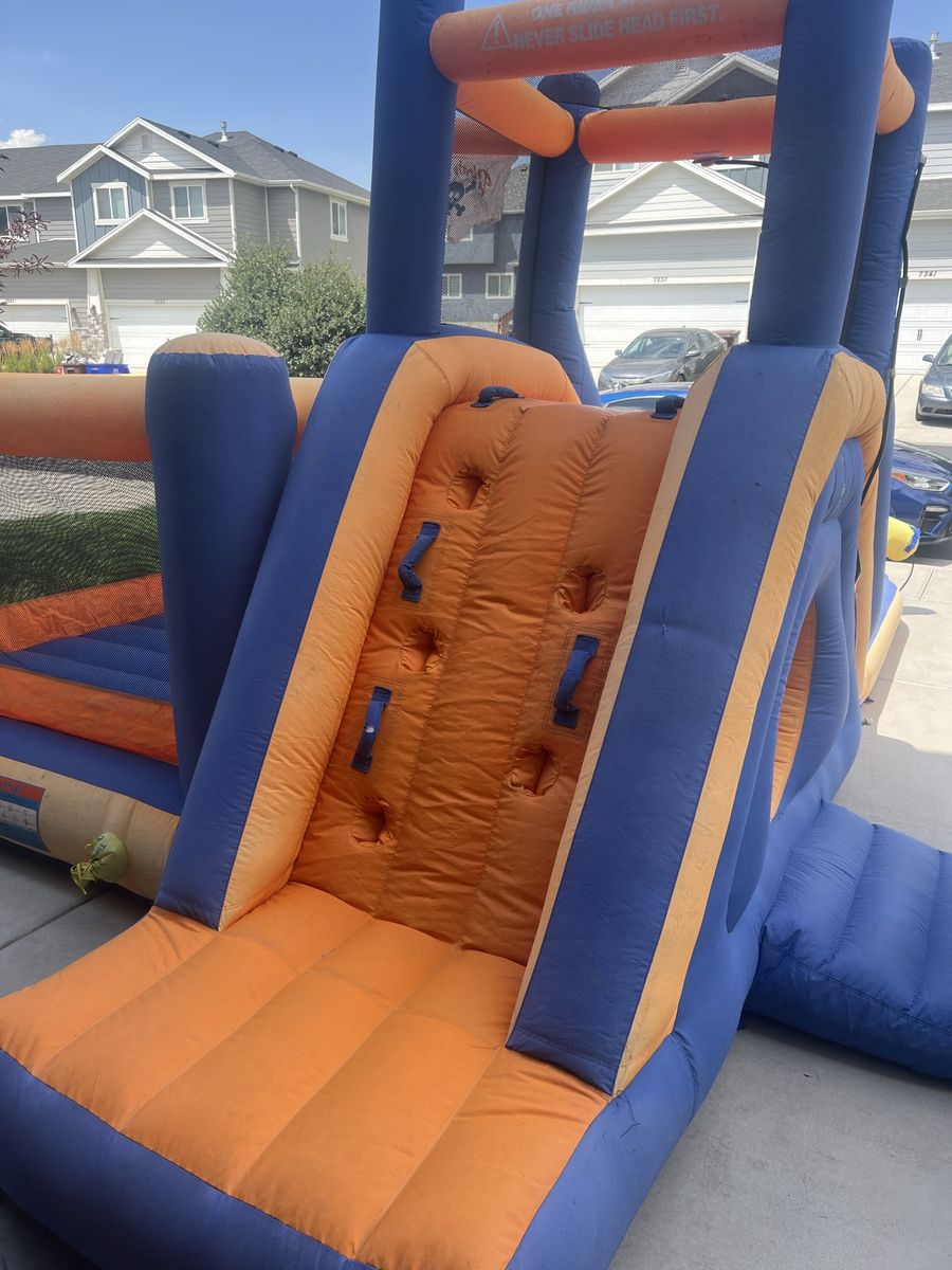 Bounce house water