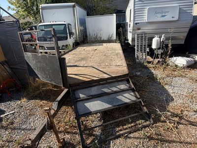 4 place snowmobile trailer
