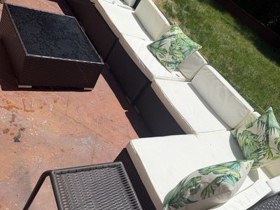 Outdoor furniture sectional