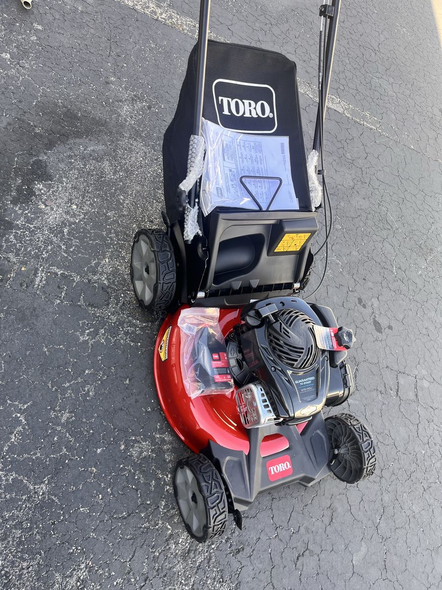 Brand new toro recycler self propelled mower