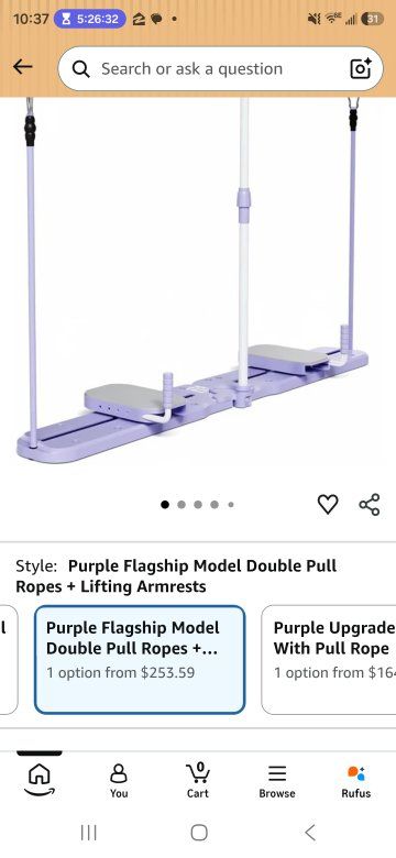 Máquina de Pilates Reformer Plegable – ¡Nueva en su 
Foldable Pilates Reformer Machine – Brand New in Box