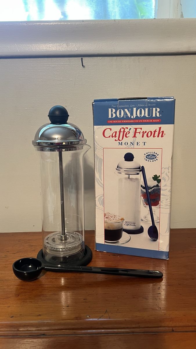 Bonjour Monet Café froth