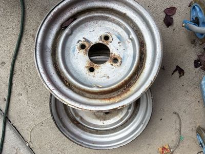 Small trailer rims