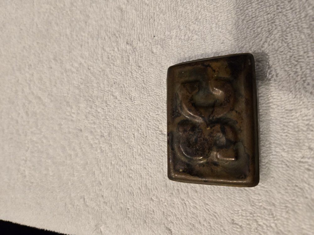 Solid Brass Civil War Belt Buckle " SC"