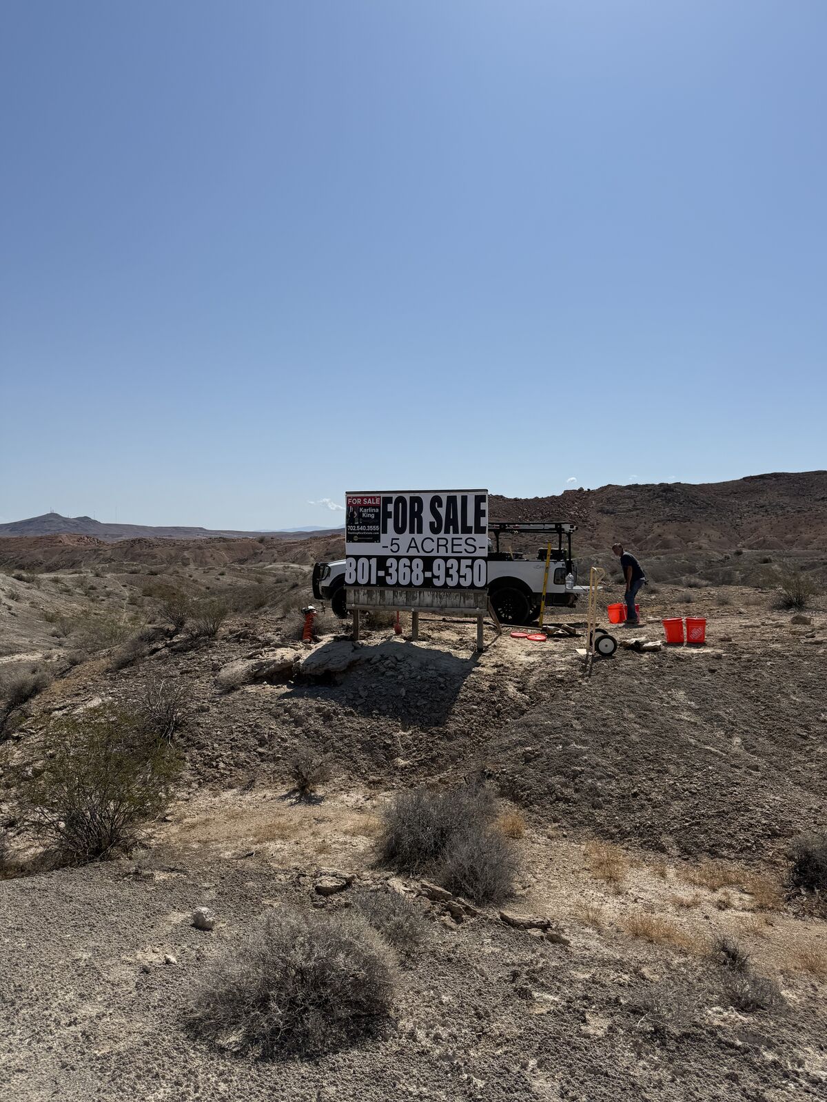 Freeway Frontage 5 Acres Moapa Nevada