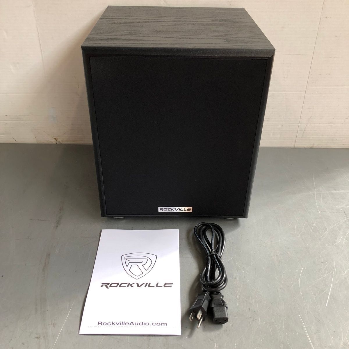 ROCKVILLE ROCK SHAKER 6.5" 200 WATT POWERED HOME THEATER SUBWOOFER