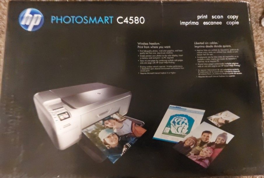 HP Photosmart C4580 Color Printer unopened box