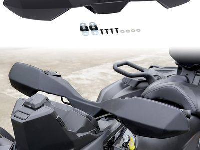 2006-2023 Can-Am Outlander Black Handguards Protector Wind Deflector
