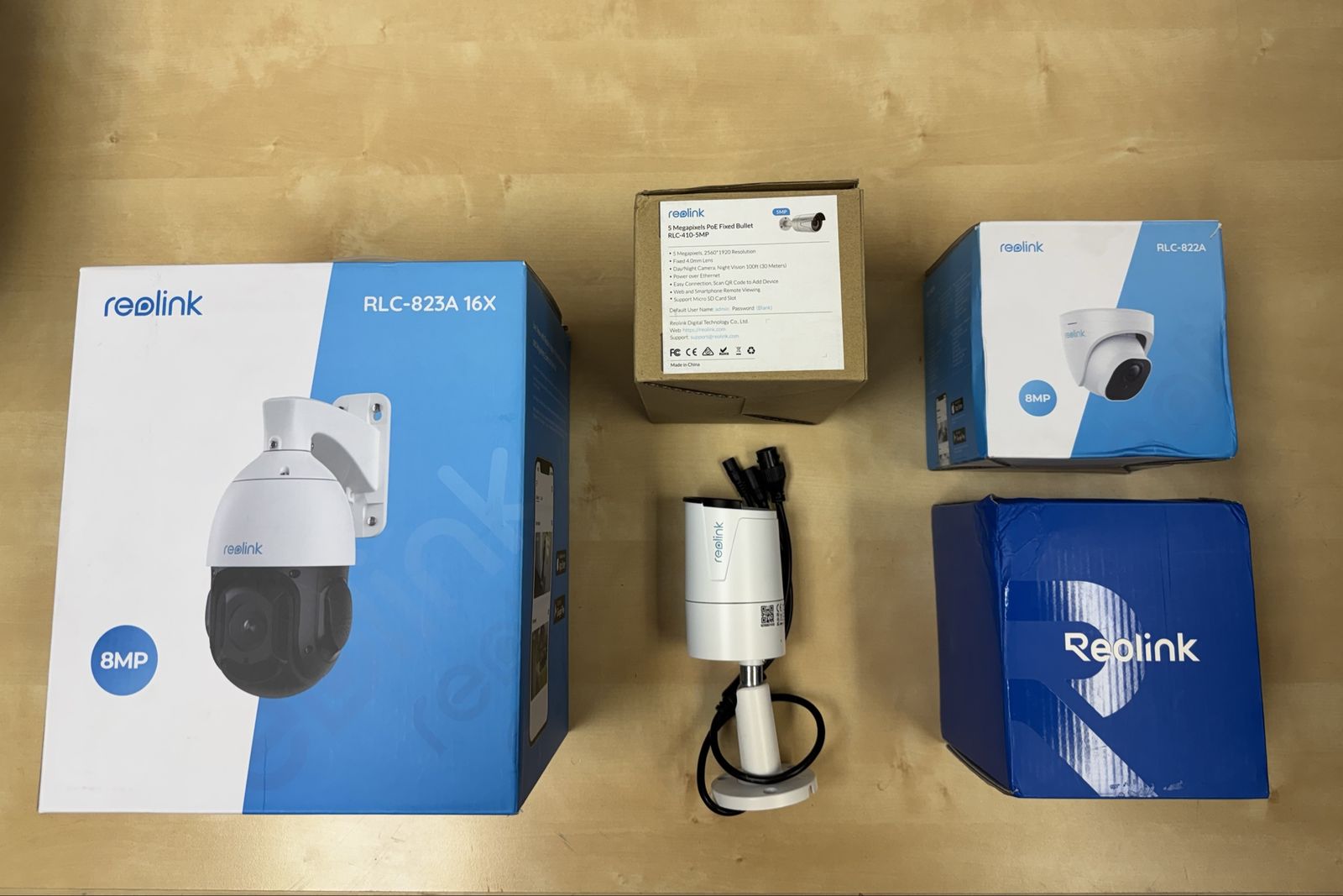 New Reolink Camera Lot