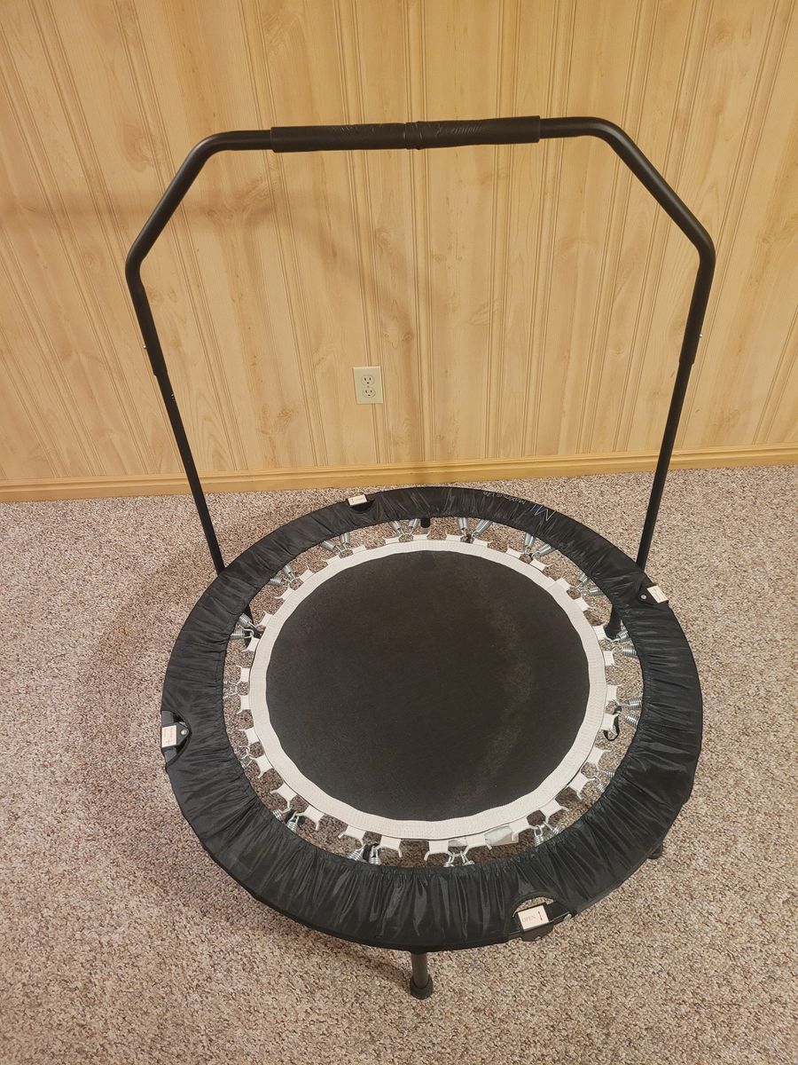 Maximus Life Pro Rebounder Trampoline & all Original Accessories