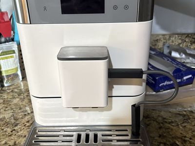 KitchenAid KF7 Fully Automatic Espresso Machine - White/Stainless Steel