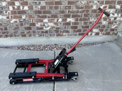 *Needs Repair* Craftsman 50190 1500 Lbs Motorcycle ATV Lift Jack