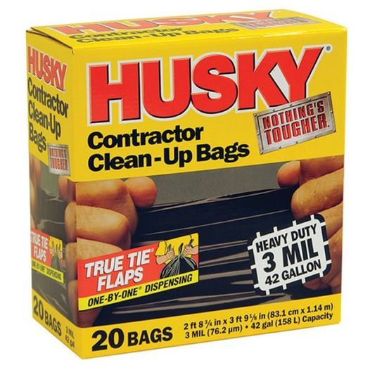 HUSKY CONTRACTOR CLEAN-UP BAGS