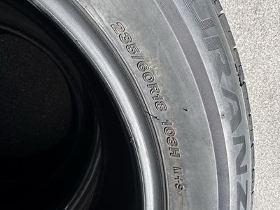 235/60R18 103H Tires - Set of 4, Good Condition, All-Season