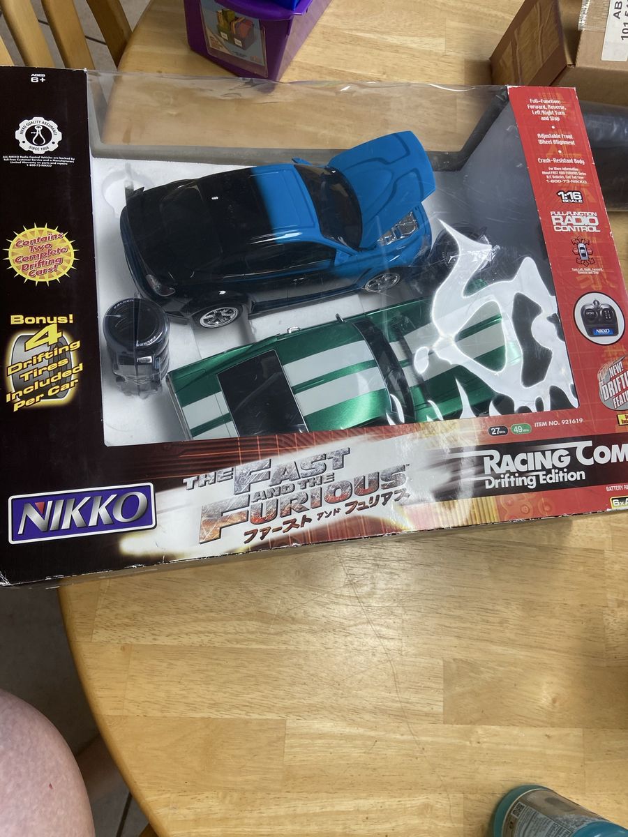 Nikko Fast & Furious Racing Combo Drifting Edition RC Cars (2-Pack)