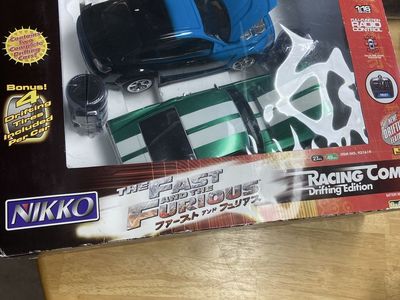 Nikko Fast & Furious Racing Combo Drifting Edition RC Cars (2-Pack)