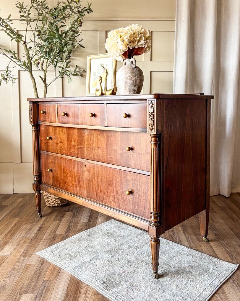 *FREE DELIVERY* Antique Walnut Dresser