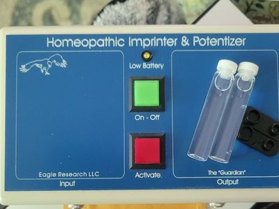 Guardian Homepathic Imprinter and Potenizer with Ampoules