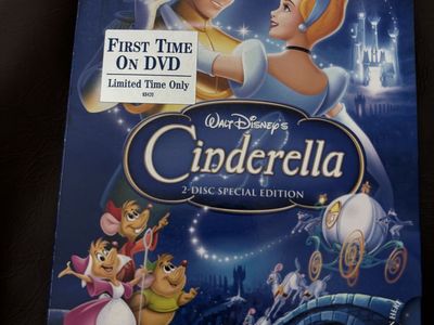 Disney Cinderella Platinum Edition DVD (Sealed)
