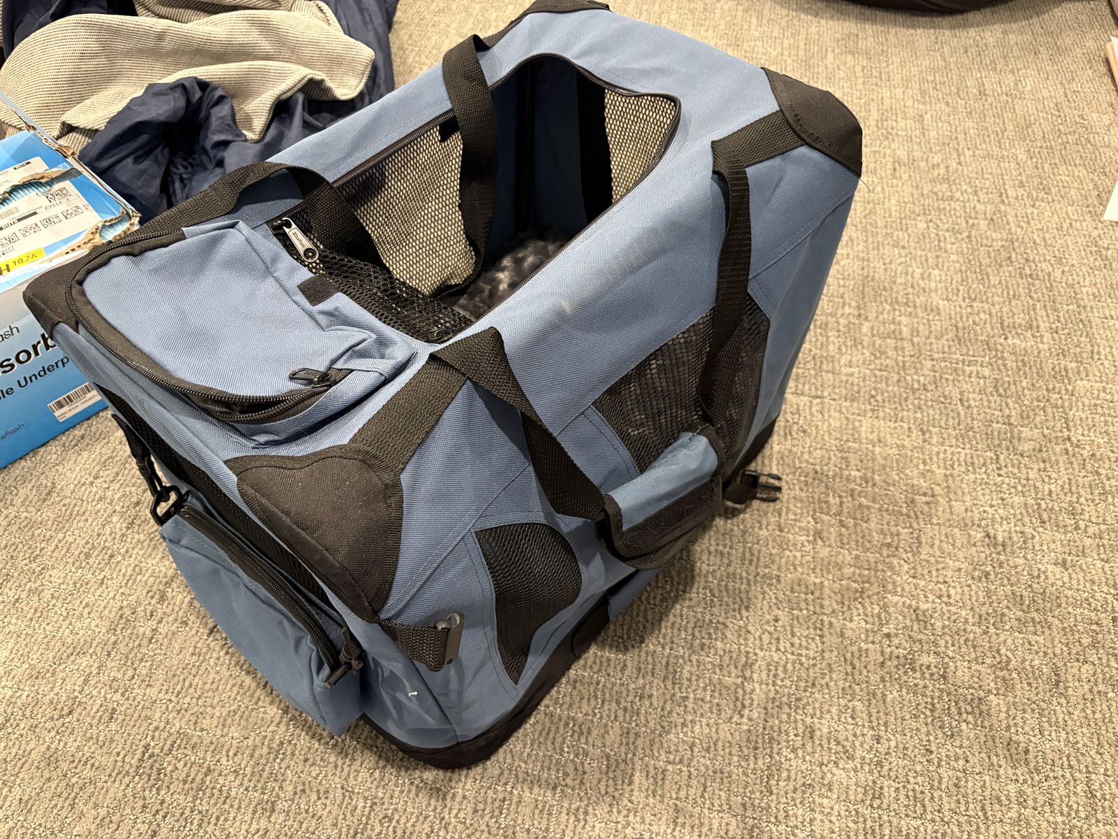 Small Pet Carrier + FREE airline carrier