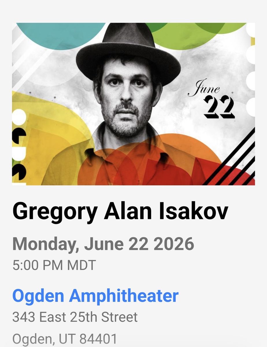Gregory Alan Isakov