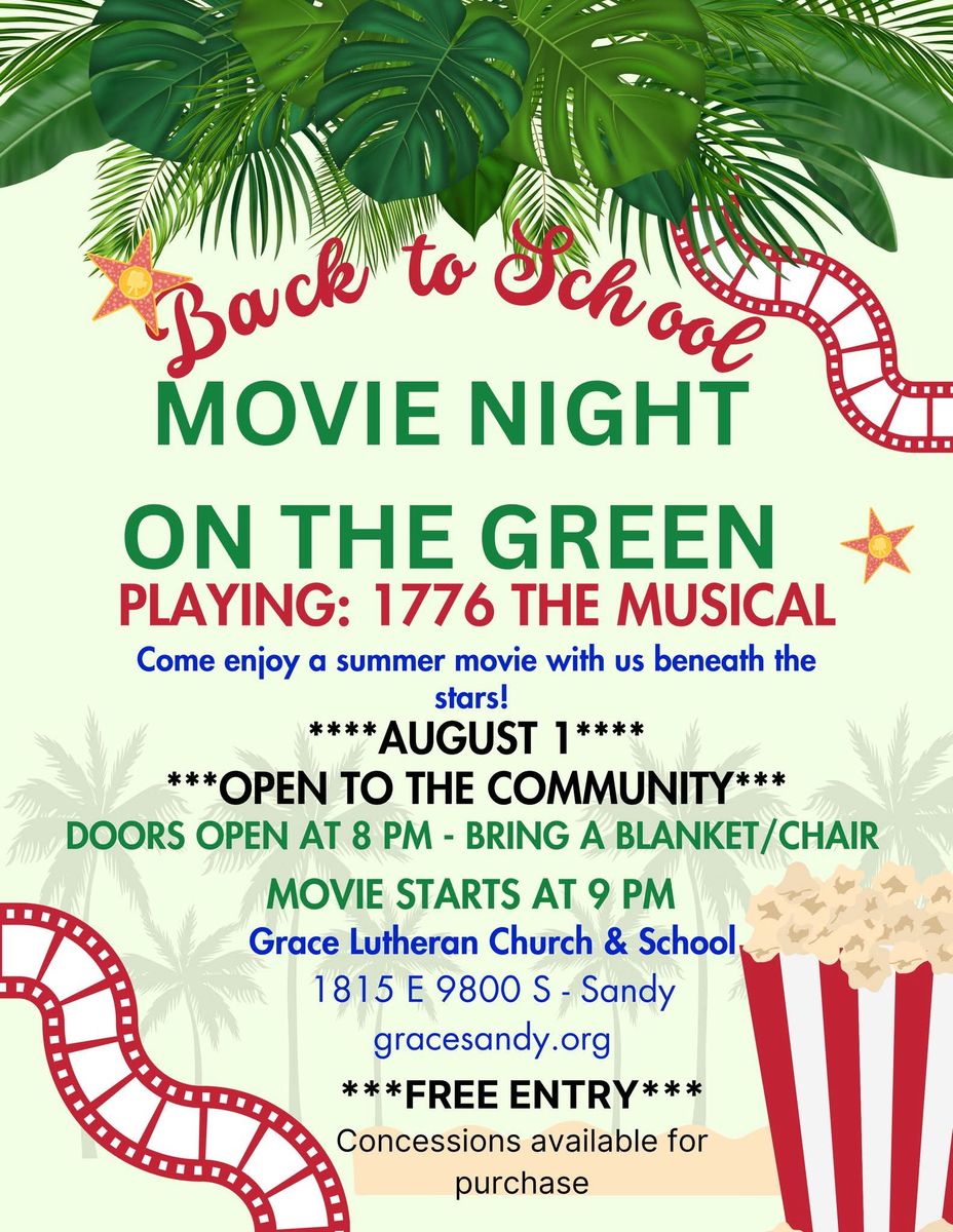 Free Community Movie Night - 1776 The Musical
