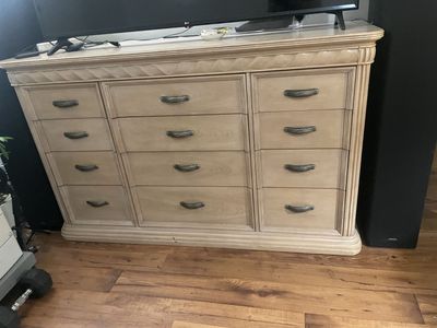 12 drawers DRESSER and 3 drawers dressers