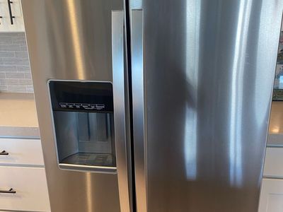Whirlpool 28 cu. ft. Side-by-Side Refrigerator - Stainless Steel (Like New)