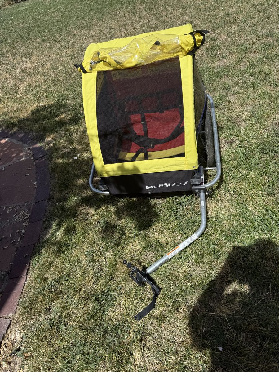 Burley bike trailer