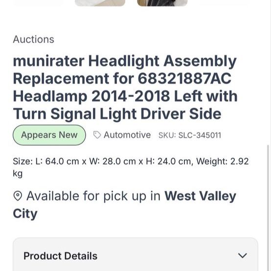 Headlight assembly replacement