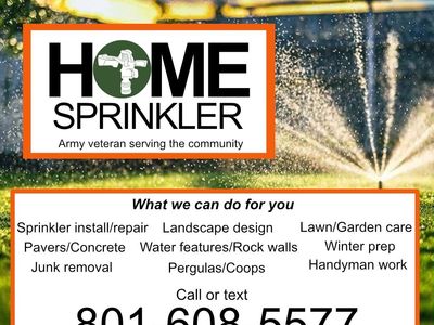 Home Sprinklers & landscaping
