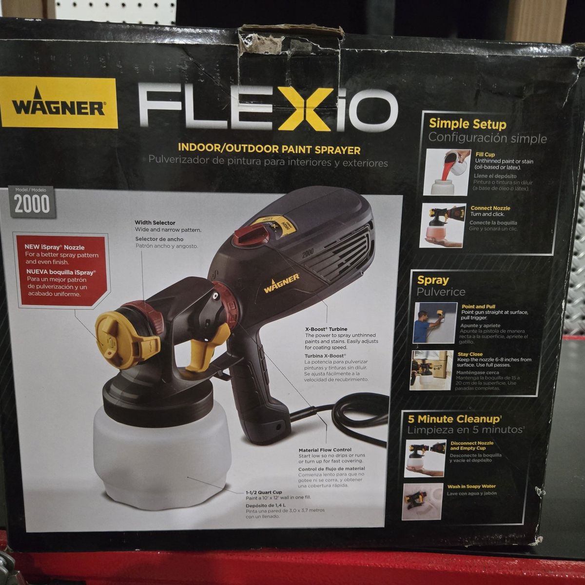 Wagner flexion electric paint sprayer