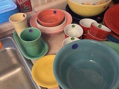 Vintage Fiesta Ware Dinnerware & Pyrex! *Must Pick Up Friday 8/28 in Murray*