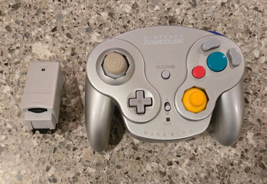 Nintendo Gamecube Wavebird controller with adapter! trades considered!